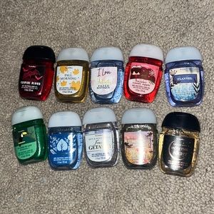 Bath and body works hand sanitizers